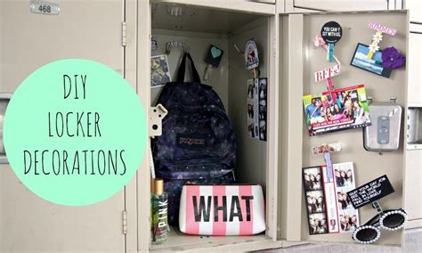 DIY Locker Decorations For Back To School - YouTube