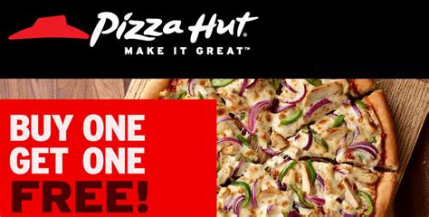 How many coupons is pizza hut offering today? Pizza Hut Canada Promo Codes: Buy 1 Pizza Get 1 Free *HOT ...