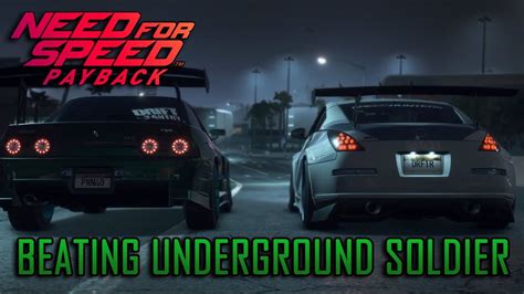 Beating Underground Soldier Shift Lock Need For Speed Payback Youtube