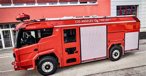 Could Las Electric Fire Truck Spark A Clean Energy Future