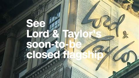 Lord And Taylor Is Closing Its 5th Ave Store