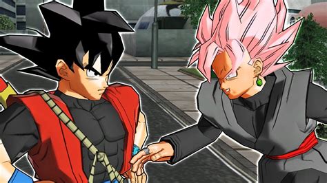 This is what i thought goku black would look like when i first heard of him. Goku Black Meets Xeno Goku English Sub - Super Dragon Ball ...
