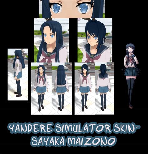Yandere Simulator Sayaka Maizono Skin By Imaginaryalchemist On Deviantart