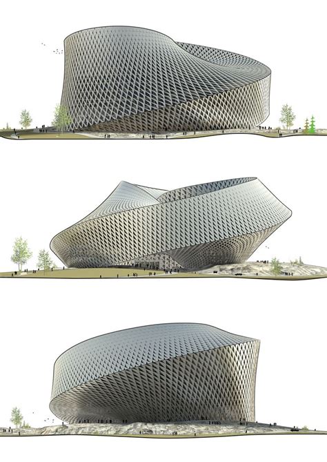 National Library In Astana Kazakhstan Big Parametric Architecture