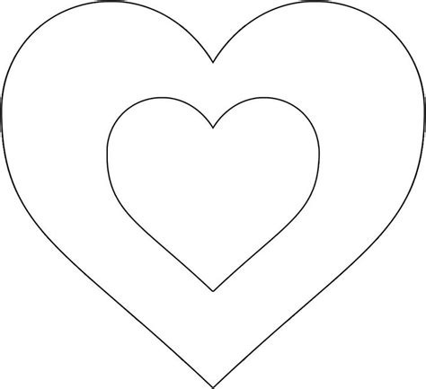 Best 12 Free Printable Heart Template Skillofkingcom Printable