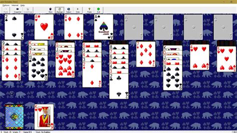 How To Play Double Klondike Solitaire Youtube