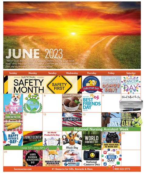 Fun Workplace Holidays Calendar June Holidays Successories