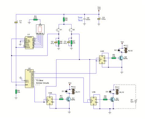 Schematic 10 Way Electronic Switch Circuit Schematic Learn