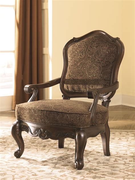 North Shore Dark Brown Showood Accent Chair From Ashley 2260360