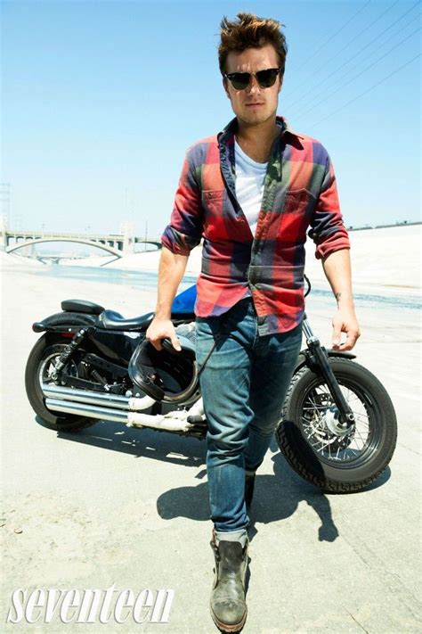 Outtakes From Josh Hutchersons Seventeen Magazine Photoshoot The