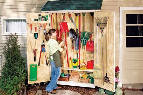 4 Garden Tool Storage Ideas For A Clutter Free Backyard