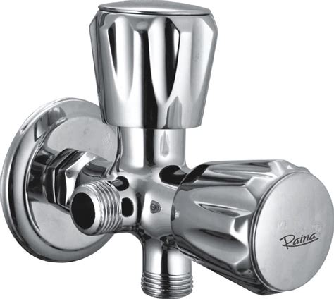 raina brass angle cock 2 in 1 for bathroom fitting at rs 510 piece in delhi