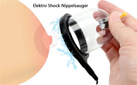 Jinqian Elektro Shock Nippelsauger Brustwarzensauger Nippel Sucker Set