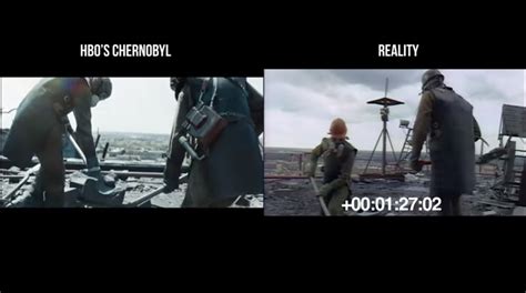 A forgatókönyvet craig mazin írta. Döbbenetes videó: Összehasonlították a Csernobil-sorozatot ...
