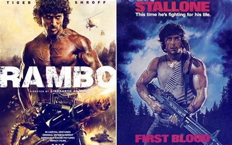 Tiger Shroff Releases Poster Of Rambo Remake Sylvester Stallone Wishes