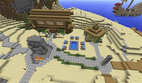 Tiki Island Resort Minecraft Project