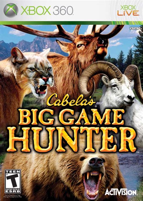 Cabelas Big Game Hunter 2008 Xbox 360 Game