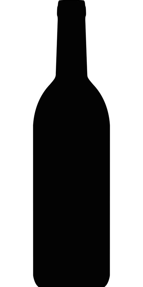 Wine Bottle Outline Png