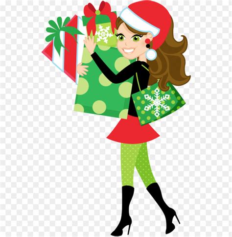 Clipart Christmas Shopping 10 Free Cliparts Download Images On