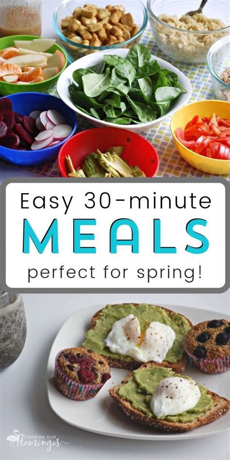 5 Easy 30-Minute Meal Ideas You Need to Try This Spring in ...