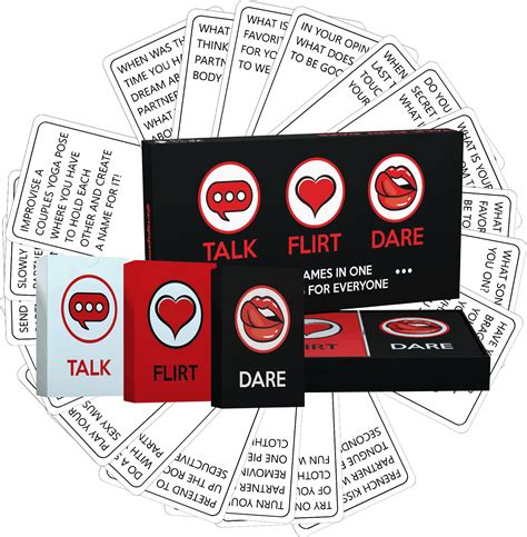Talk Flirt Dare Card Game For Couples Artagia Games