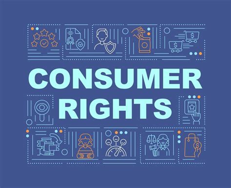 Consumer Rights Word Concepts Banner 2283446 Vector Art At Vecteezy