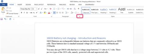 How To Add A Line Break In Word Docs Tutorial