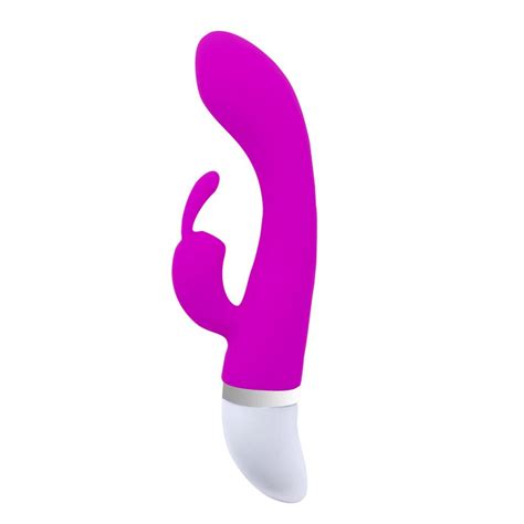 Buy Smooth Silicone 30 Function Clit Vibrator Smaller Curved Rabbit Clit Stimulator Sex Toys For