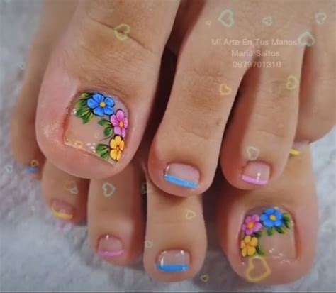 Pin De Naty En Pies Uñitas Uñas Manos Y Pies Uñas De Gel Para Pies