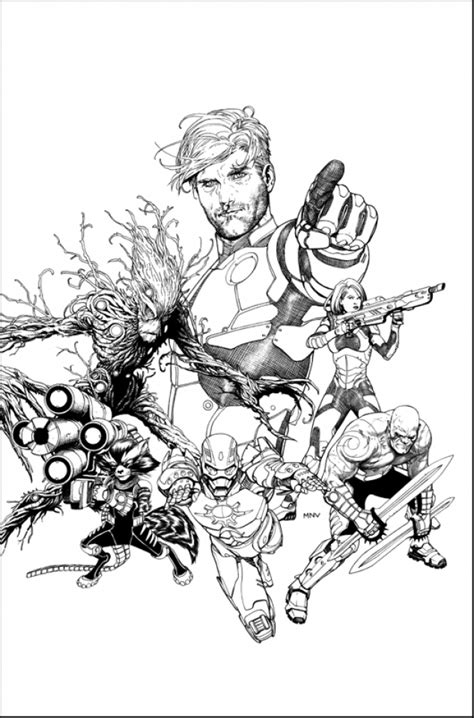 Click on the coloring page to open in a new window and print. Get This Guardians of the Galaxy Superheroes Coloring ...