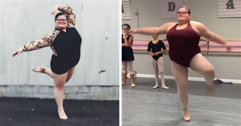 Meet 15 Year Old Ballerina Lizzy Who Challenges Body Stereotypes In