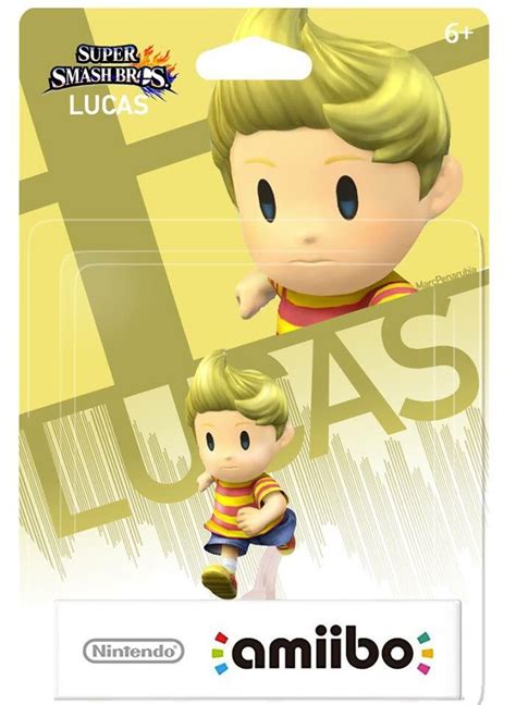 Lucas Amiibo Fake Amiibo Nintendo Super Smash Bros Nintendo Amiibo