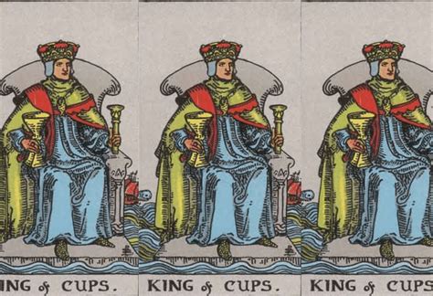King Of Cups Meaning Upright And Reversed Tarot Technique