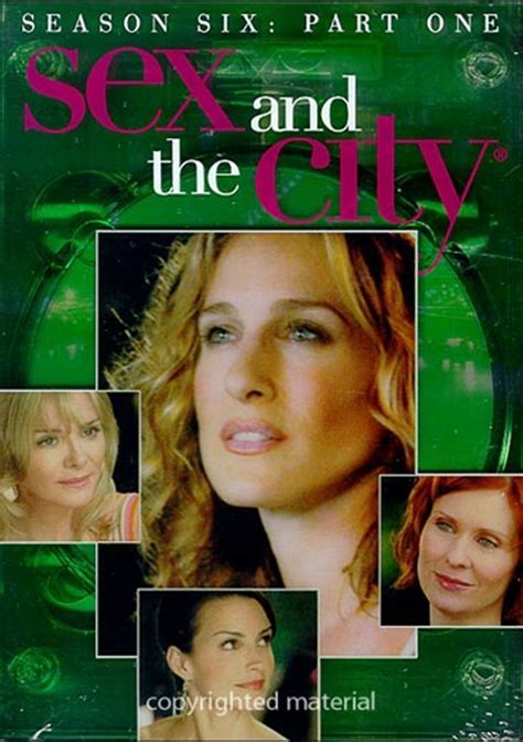 sex and the city season six part one dvd 2004 dvd empire