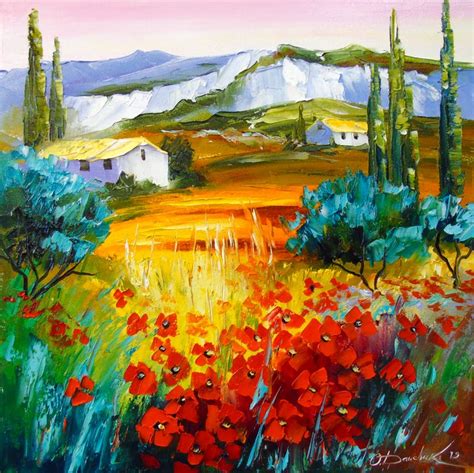 Summer In The Mountains Olha Darchuk Paintings And Prints Landscapes