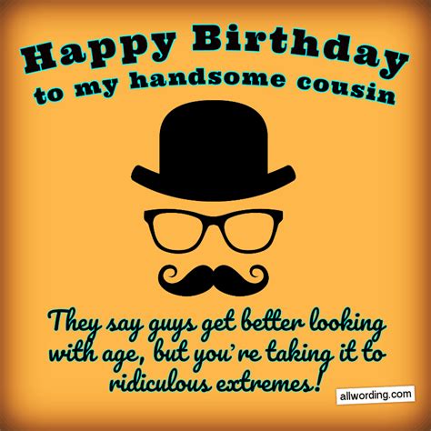 Birthday Wishes For Cousin Male
