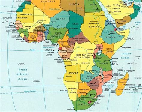 African deserts map showing area or location of all the major deserts in a full page google map showing the exact location of 12 deserts in africa. Sub-Saharan Africa Countries - It's All About Culture