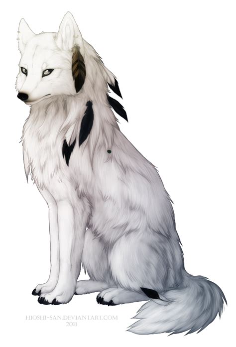 Road Wolf By Hioshiru On Deviantart Canine Art Anime Wolf Wolf Dog