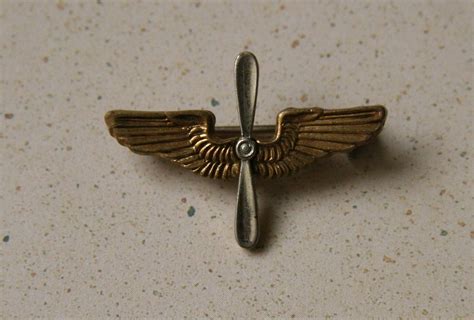 Army Air Corps Lapel Pin 1940s