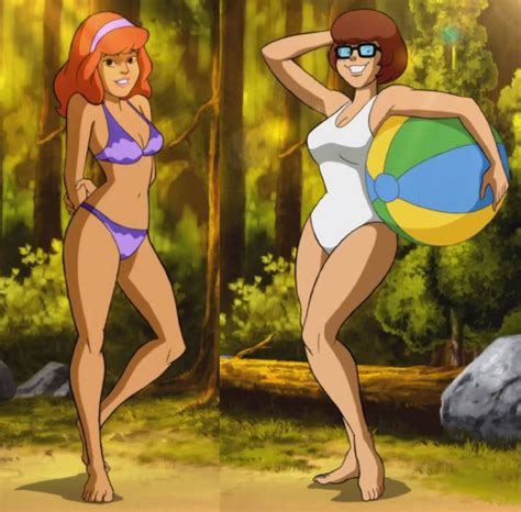 Daphne Blake And Velma Dinkley S Feet By Jerrybonds1995 On Deviantart Scooby Doo Images Velma