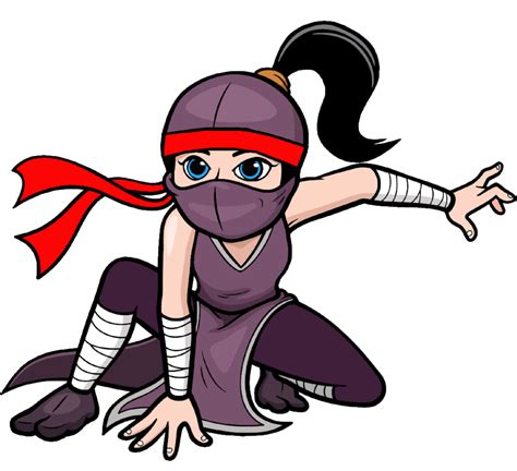 Ninja Clipart Kid Ninja Cartoon Ninja Png Download Full Size