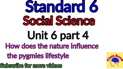 Standard 6 Social Science Chapter 6 Part 4 Youtube