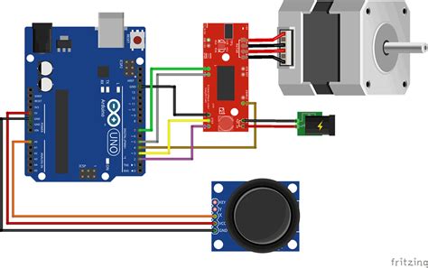Control A Stepper Motor With A Joystick Brainy Bits Canada Arduino
