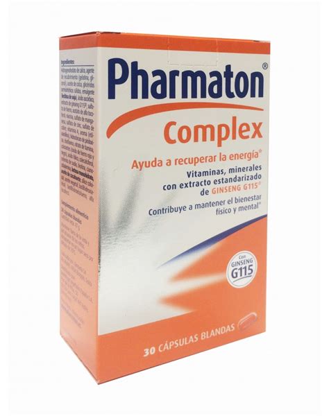 Compra Pharmaton Complex C Psulas En Farmaten