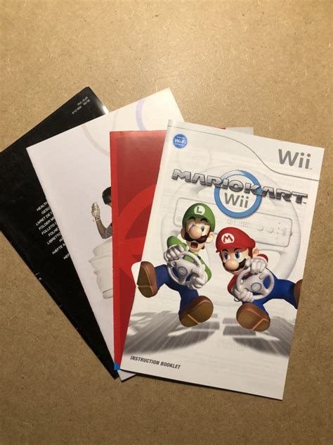 Mario Kart Instruktionsbog Eur Wii Manual Retrobros Fordi Vi