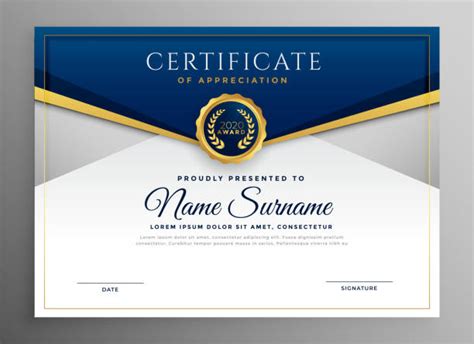 Certificate Template Stock Photos Pictures And Royalty Free Images Istock