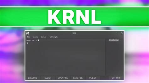 Krnl Exploit Free Roblox Injector Lua Level Script Executor No Key