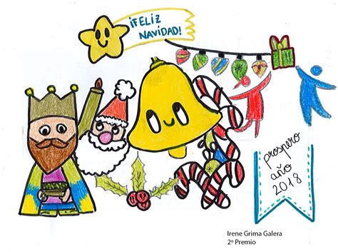 Dibujo Ganador Del Concurso De Christmas Para Esta Navidad 2017 Cei