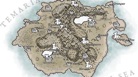 Fantasy Maps In Photoshop Part Iii Icons And Labels Daniel Hasenbos