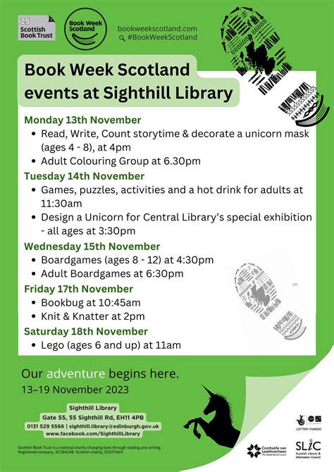 Digital Sentinel Book Week Scotland At Sighthill Library
